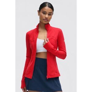NWOT LULULEMON define jacket full zip true red Sz 8, $128 B2